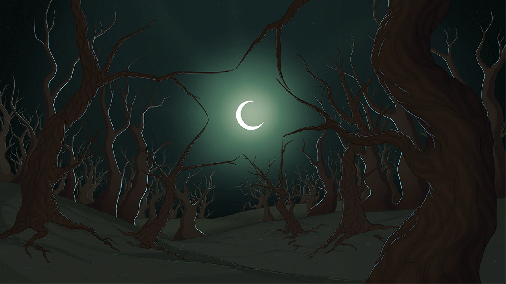 Trees, Photoshop and Adobe animate